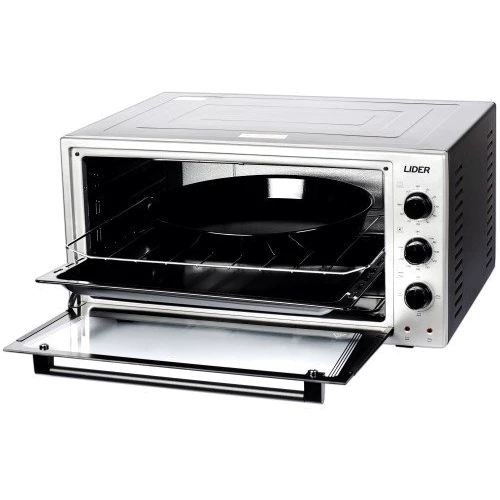 Електрична духовка настільна LIDER 4823 ECO GREY-BLACK: Об'єм, л 48