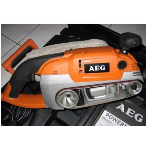 Шлифмашина ленточная AEG HBS 1000E: Потребляемая мощность 1010 Вт