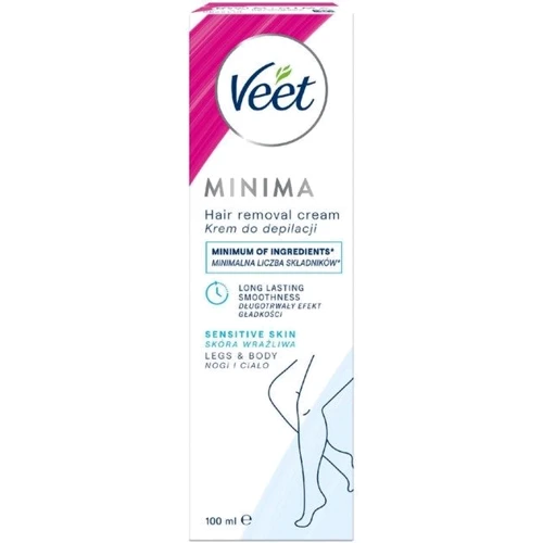 Veet Minima Крем для депиляции для чувствительной кожи с Алоэ вера 100 ml