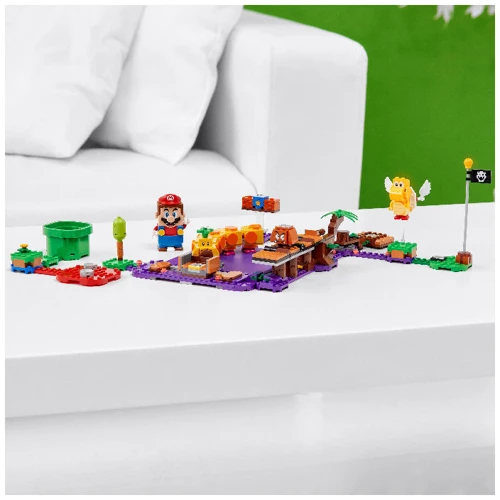 LEGO Super Mario Ядовитое болото гусеницы. Дополнительный уровень (71383) фото 6