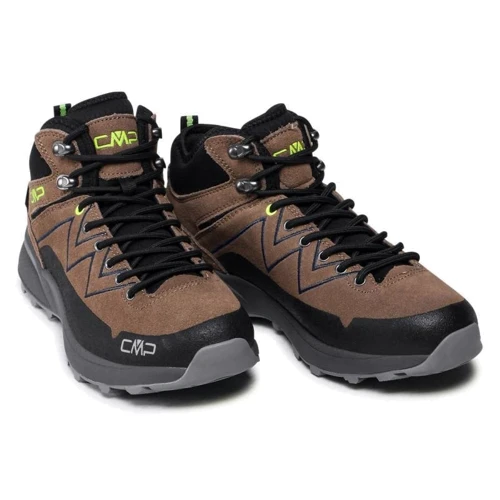 Ботинки CMP Kaleepso Mid Hiking Shoes WP (31Q4917-P773) 39 (40) коричневые натуральная замша зима фото 2
