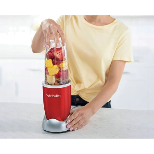 Блендер Nutribullet NB907R: Матеріал насадок нержавеющая сталь