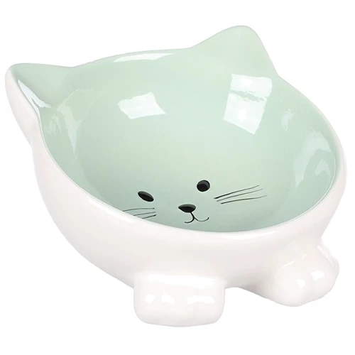 Керамічна миска Flamingo Puzi для котів 125 мл (59151)