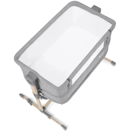 Приставная кроватка-люлька Kinderkraft Neste Grow Light Grey Full Wood (KCNEGR00LGR000W) фото 6
