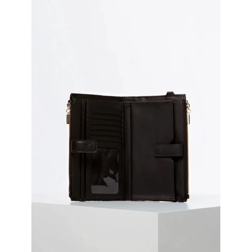 Женский кошелек Guess Melise Slg Dbl Zip Organizer черный (SWVG7667570-BLA): Страна производитель Вьетнам