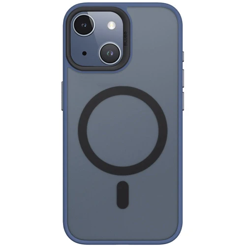 Чехол для iPhone Blueo Skin Friendly Frosted with MagSafe Blue for iPhone 15
