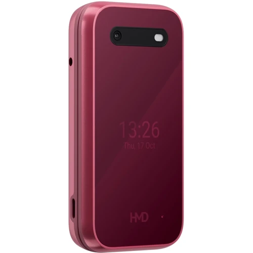 Мобильный телефон HMD 2660 4G FLIP Dual Sim Red (UA UCRF): Камера 0.3 Мп