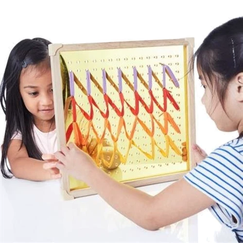 Шнурівка Guidecraft Manipulatives Великі фігури (G6804): Призначення іграшки Творчий розвиток