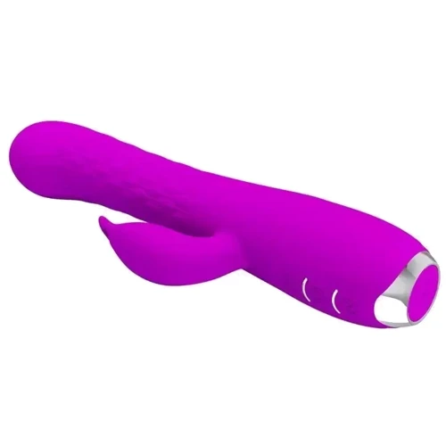 Вибратор с стимулятором клитора и ротацией Molly, BI-014692