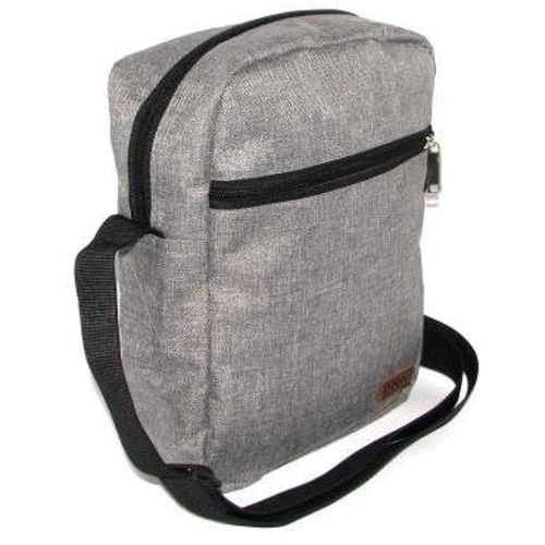 Мужская сумка планшет DNK Leather серая (Classic bag col. 07): Пол Мужской