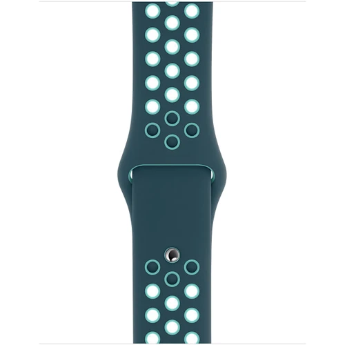 Аксесуар для Watch Apple Sport Band Nike Midnight Turquoise/Aurora Green (MXQX2) for Apple Watch 38/40mm