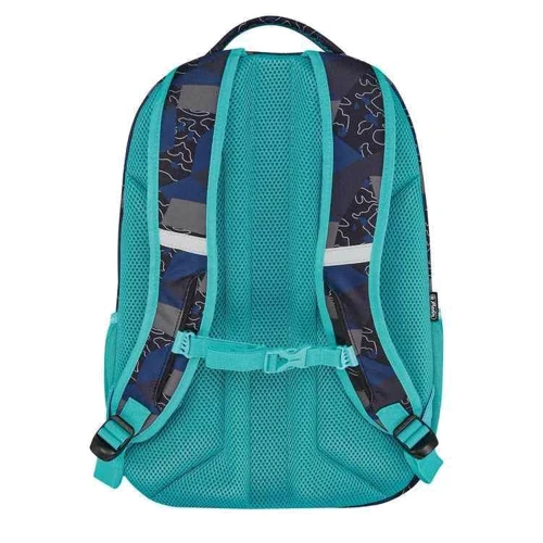 Рюкзак Herlitz Be.Bag be.explorer Edgy Labyrinth сине-голубой "лабиринт" (24800167): Тип Подростковый рюкзак