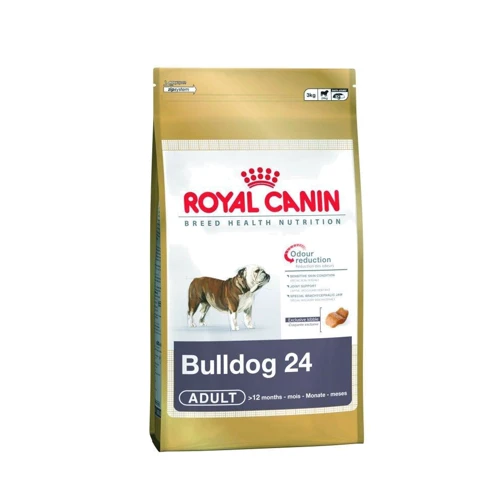 Корм для собак Royal Canin BULLDOG ADULT породы английский бульдог, 3 кг