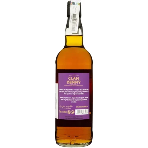 Виски Clan Denny Highland Single Malt в подарочной упаковке 40% 0.7 л (FSH_5014218831177): Страна производитель Шотландия