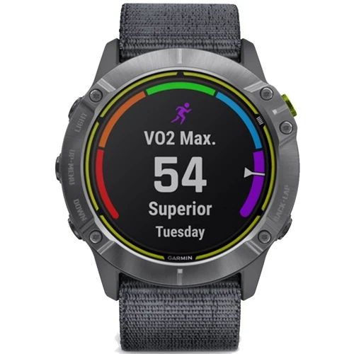 Смарт-часы Garmin Enduro Steel with Gray UltraFit Nylon Strap (010-02408-00) фото 9