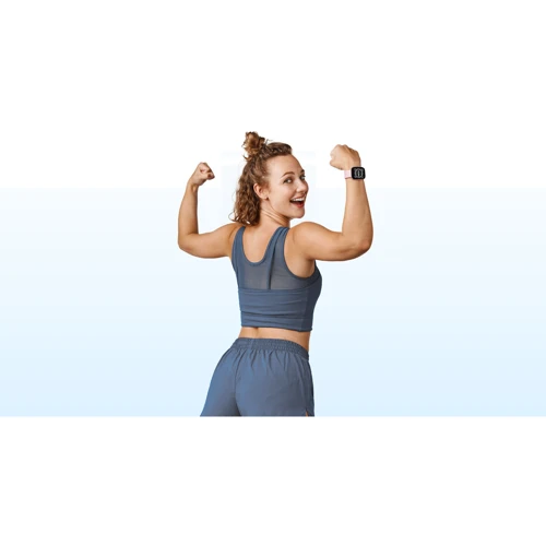Смарт-годинник Amazfit Bip 5 Pastel Pink: Матеріал ремінця Силикон