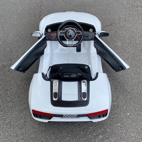 Електромобіль Kidsauto Audi R8 Spyder Style білий: Матеріал коліс EVA