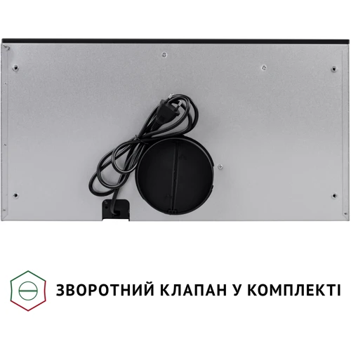 Витяжка Perfelli TL 6622 BL 1000 LED: Матеріал корпусу фарбований метал