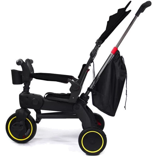 Беговел Maraton Tri-cycle 7in1 PA66 black Черный