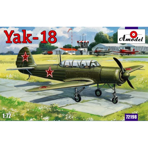 Модель Amodel Самолет Як-18 M-12 (AMO72198)