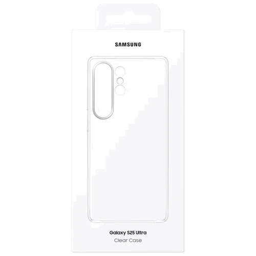 Чохол для телефона Samsung Clear Case Transparent (EF-QS938CTEGWW) для Samsung S938 Galaxy S25 Ultra: Плівка в комплекті нет