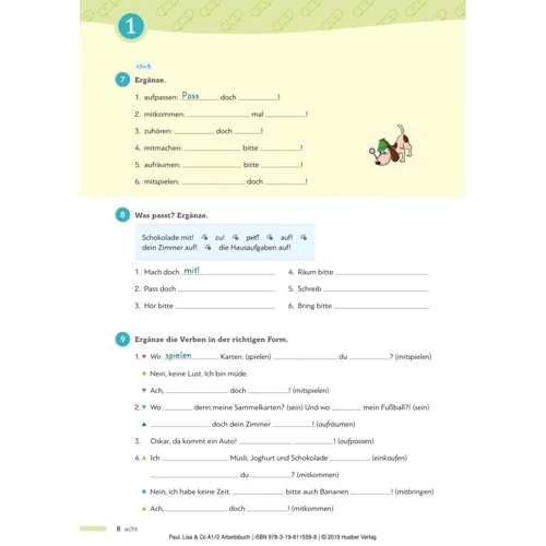 Paul, Lisa & Co A1.2: Arbeitsbuch: Жанр Учебники и пособия