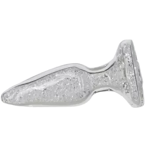 Скляний анальний затор Pillow Talk - Fancy - Luxurious Glass Anal Plug
