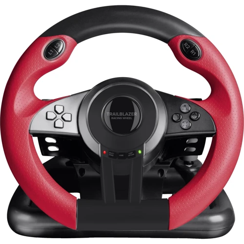 Игровой руль SpeedLink Trailblazer Racing Wheel for PS4/Xbox One/PC, Black: Интерфейс подключения проводная USB