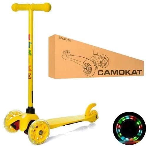 Самокат iTrike MINI желтый (BB3-013-5-Y)