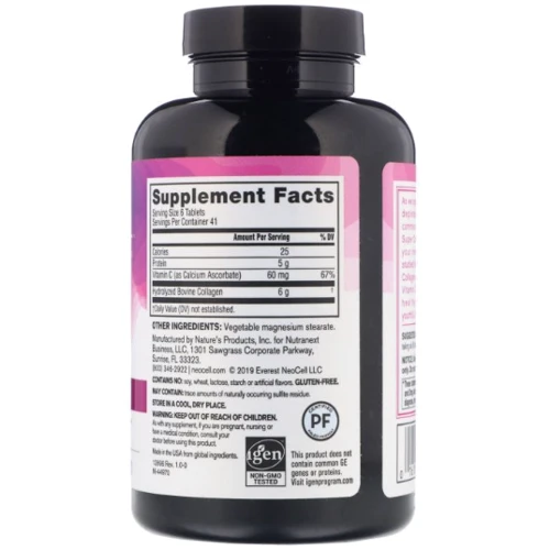 Neocell Super Collagen+C Type 1 & 3 250 Tabs Супер Колаген. Тип 1 та 3: Тип колаген