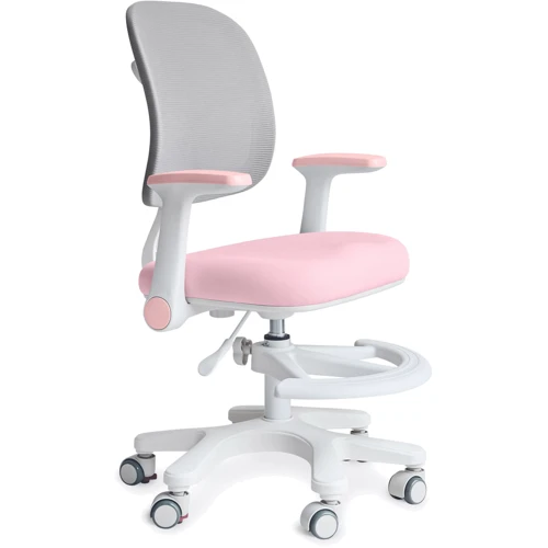 Дитяче крісло Mealux Atlas Air Pink Grey (арт.Y-309 KPG)