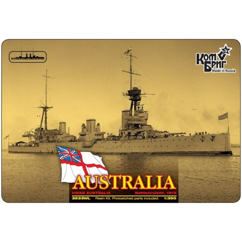 Модель Combrig Линейный крейсер HMAS Australia Battlecruiser (Корпус по ватерлинию) (CG3533WL)