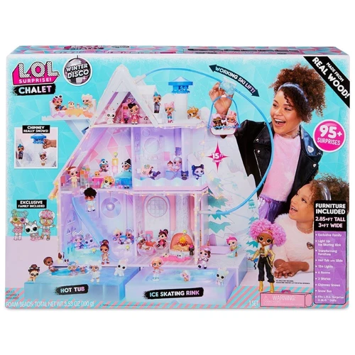 Игровой меганабор с куклами L.O.L. SURPRISE! серии "Winter Disco" - ЗИМНИЙ ОСОБНЯК (562207) фото 5