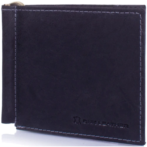 Мужской зажим для денег DNK Leather черный (DNKGC2-MH-black)