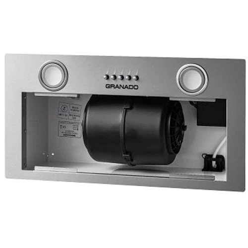 Витяжка GRANADO Palamos 3603-700 Inox: Матеріал корпусу фарбований метал, скло