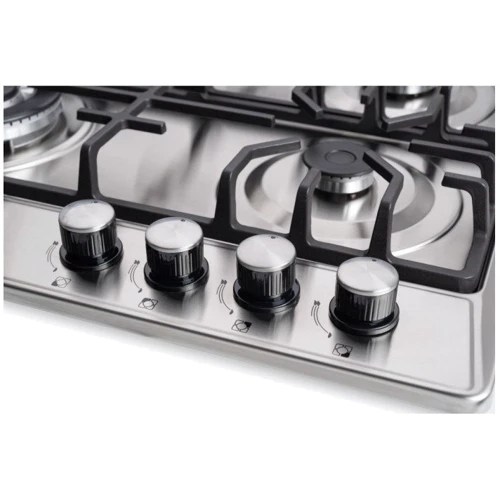 Варочная поверхность газовая Perfelli HGM 61220 I: Размеры для встраивания (ШxГ) 55x47 см