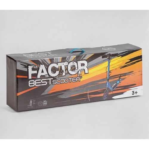 Двухколесный самокат с дисковым тормозом Best Scooter Factor BS-98033 Оранжевый фото 7