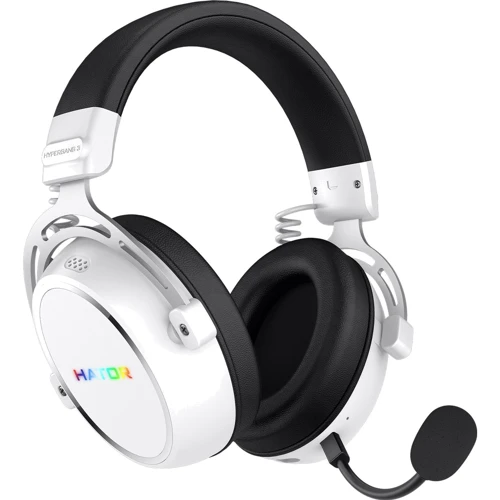 Навушники HATOR Hypergang 3 Wireless White (ESH56): Тип конструкції повнорозмірні
