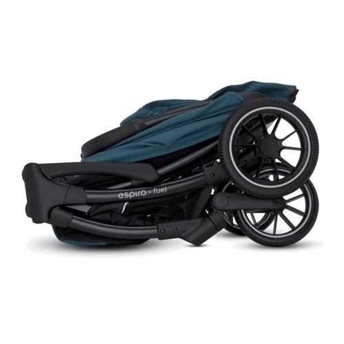 Коляска прогулочная Espiro Fuel 117 Intense Graphite (5905683800464): Материал колес полиуретан