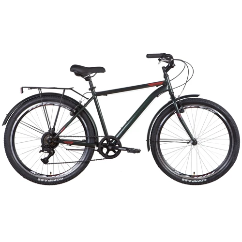 Велосипед Discovery PRESTIGE MAN 2022 26" темно-зеленый (OPS-DIS-26-463)