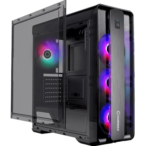 Корпус GameMax Moonlight FRGB-Black: Мощность БП, Вт нет