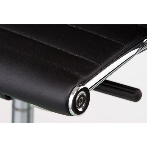 Офісне крісло Special4You Solano 5 artleather black (E5340): Оснащення З хрестовиною, З коліщатками, підлокітники