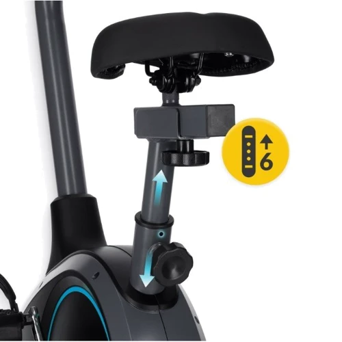 Велотренажер 4FIZJO Evo+ TBIKE04 Black/Blue (TBIKE04)