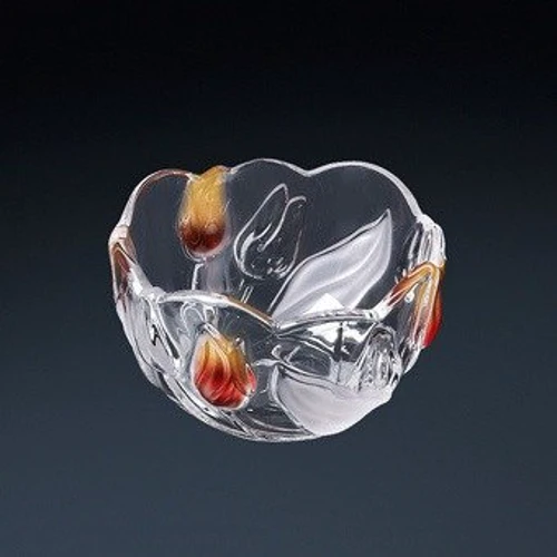 Набор салатников Walther Glas Nadin Red-Gold 6137 WG (3шт, 140мм)