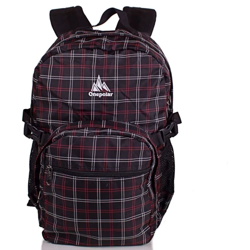 Чоловік рюкзак Onepolar чорний (W1573-black): Застібка Блискавка