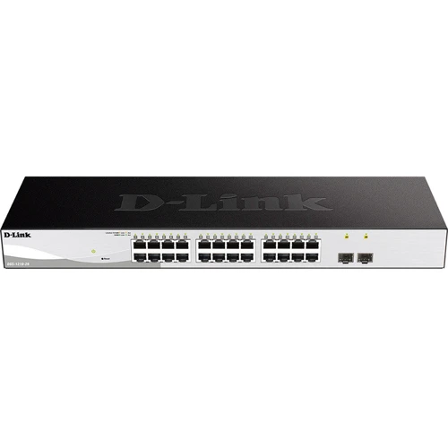 Сетевой коммутатор D-Link WebSmart (DGS-1210-26): Порты только Gigabit Ethernet (10/100/1000)