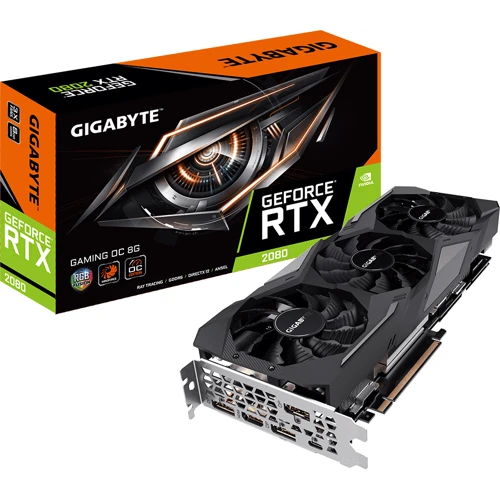 Видеокарта GIGABYTE GeForce RTX 2080 GAMING OC 8G (GV-N2080GAMING OC-8GC)