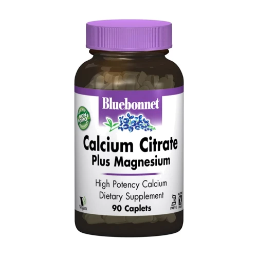 Bluebonnet Nutrition Calcium Citrate Plus Magnesium 90 капсул
