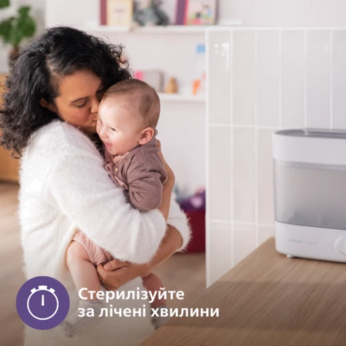 Стерилизатор электрический Philips AVENT 2 в 1 Advanced (SCF291/00) фото 6