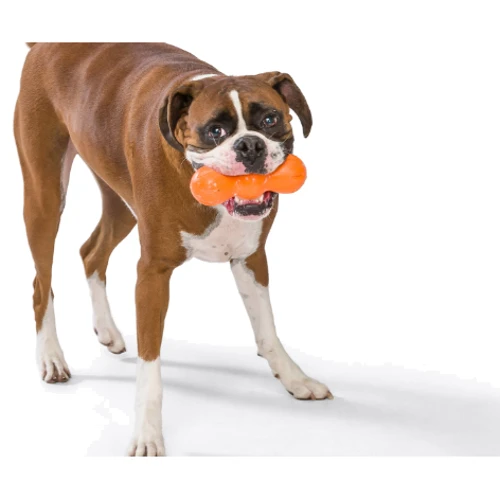 Игрушка для собак West Paw Rumpus Medium Tangerine/Румпус средний оранжевый 16 см (ZG081TNG) фото 2